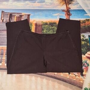 Eileen Fisher‎ Brown Pants Size Large